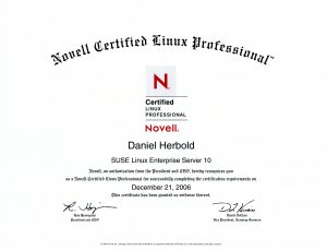 Novell Certified Linux Professional: SuSE Linux Enterprise Server 10
